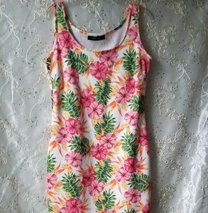 Ashley Stewart Floral Midi Dress- US 14